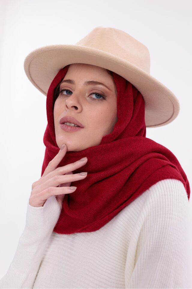 Kadın Üçgen Atkı Yumuşak Triko Şal-SM2026